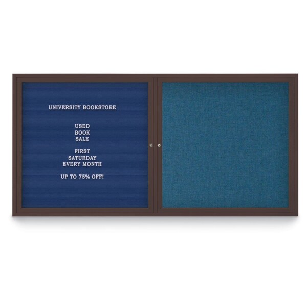 Corkboard, Synthetic Cork/Bronze, 72"x48"